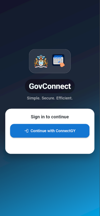 GovConnect Mobile App